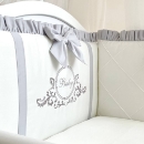 Lenjerie Patut Bebe Copii 6 piese Baby King gri (10)